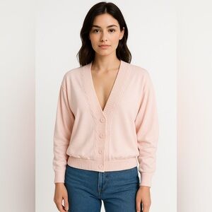Vintage 80s feminine pink coverup
